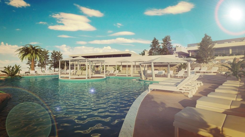 Port 9 Island Family Resort コルチュラ エクステリア 写真